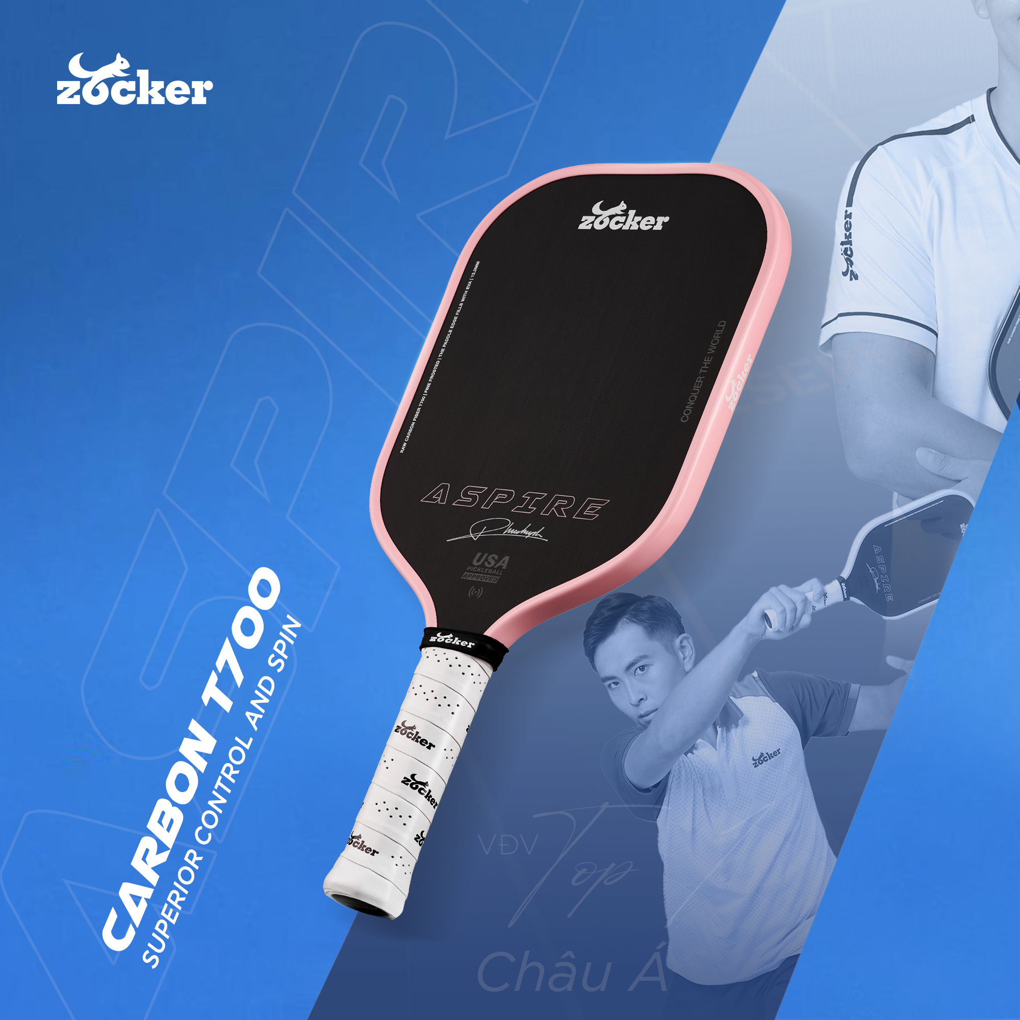 Zocker Aspire Pickleball Paddle 3 - Zocker Canada