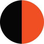 Black / Orange