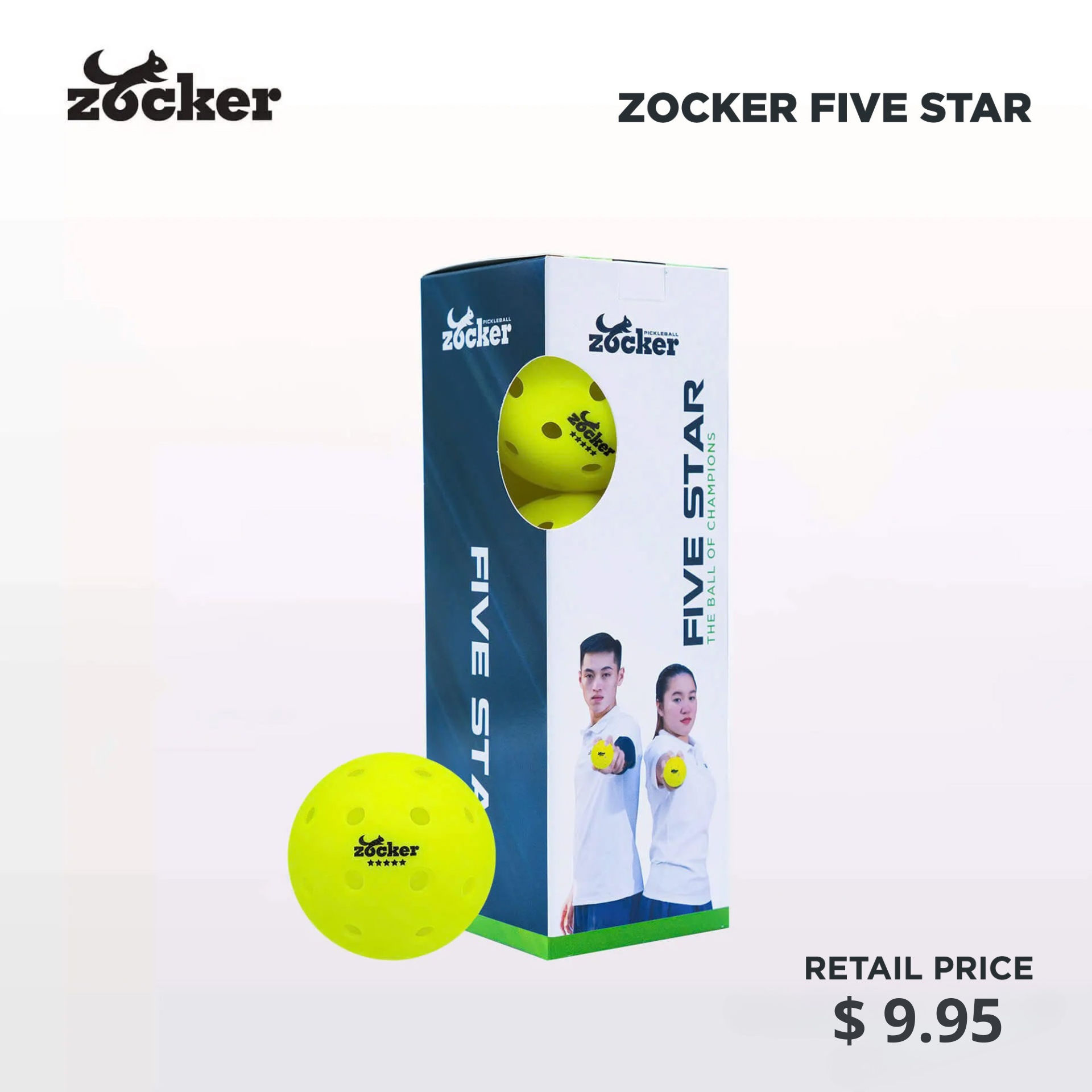 Zocker Pickleball ball Gen 1 - Zocker Canada 5