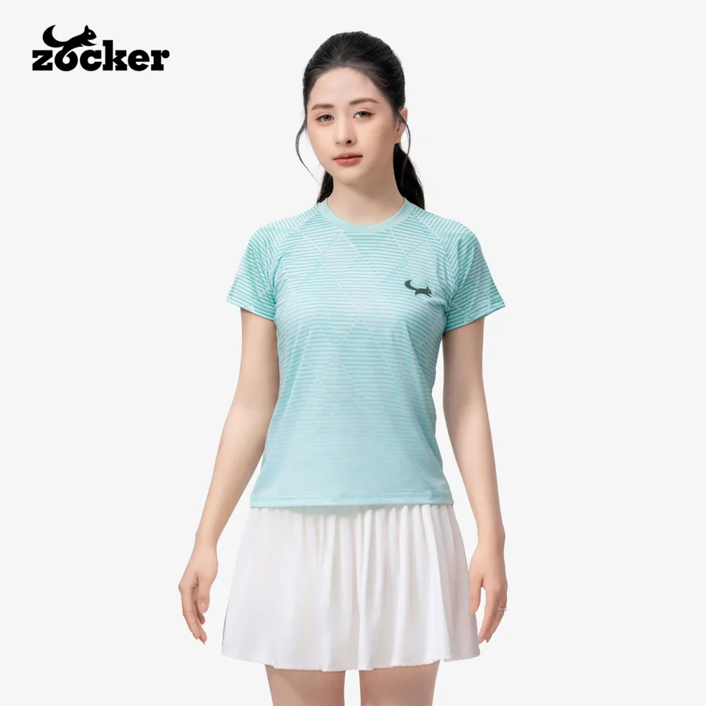 Zocker Women's Pickleball Shirt (JA07) – Round Neck