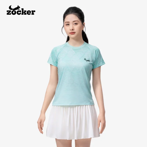 Zocker Women's Pickleball Shirt (JA07) – Round Neck